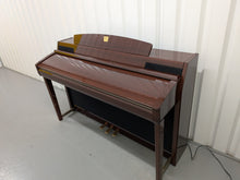 Load image into Gallery viewer, Yamaha Clavinova CLP-280 in Polished Glossy Mahogany finish stock nr 26386