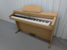 Load image into Gallery viewer, Roland HP102e digital piano in light oak finish stock number 26381