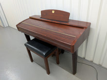 Load image into Gallery viewer, YAMAHA CLAVINOVA CVP-307 DIGITAL PIANO ARRANGER IN MAHOGANY STOCK #26399