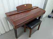 Load image into Gallery viewer, YAMAHA CLAVINOVA CVP-307 DIGITAL PIANO ARRANGER IN MAHOGANY STOCK #26399