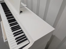 Load image into Gallery viewer, Kawai KDP75 digital piano and stool in satin white finish stock #26409