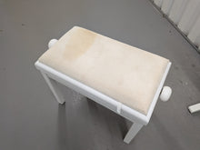 Load image into Gallery viewer, Kawai KDP75 digital piano and stool in satin white finish stock #26409
