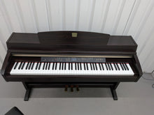 Load image into Gallery viewer, Yamaha Clavinova CLP-230 digital piano and stool in dark rosewood stock #26407