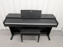 Load image into Gallery viewer, Yamaha Arius YDP-142 Digital Piano + stool in satin black stock #26404