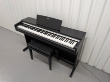 Load image into Gallery viewer, Yamaha Arius YDP-142 Digital Piano + stool in satin black stock #26404