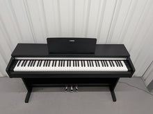 Load image into Gallery viewer, Yamaha Arius YDP-142 Digital Piano + stool in satin black stock #26404