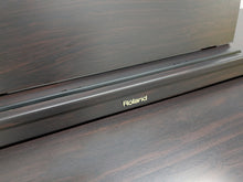 Load image into Gallery viewer, Roland HP103e digital piano and stool in dark rosewood finish stock number 26392