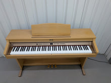 Load image into Gallery viewer, Roland HP-2e digital piano in light oak finish stock number 26393