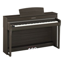 Load image into Gallery viewer, Yamaha Clavinova CLP-745 in satin black finish stock nr 25279
