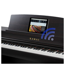 Load image into Gallery viewer, Kawai CN39 digital piano and stool in satin black finish stock number 23499