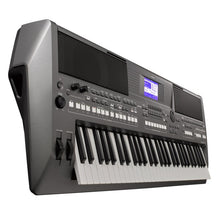 Load image into Gallery viewer, Yamaha PSR-S670 61-Key Arranger Workstation Keyboard + PSU & Music rest stock number #26340