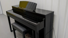 Load and play video in Gallery viewer, Yamaha Clavinova CLP-470 digital piano polished ebony glossy black stock #25256