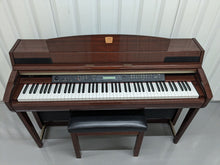 Load image into Gallery viewer, Yamaha Clavinova CLP-280 in Polished Mahogany with matching stool stock nr 23302