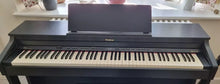 Load image into Gallery viewer, Roland HP503 digital piano and stool in satin black finish stock number 24313