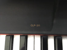 Load image into Gallery viewer, Yamaha Clavinova CLP-311 Digital Piano full size weighted keys stock no 24013