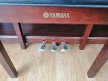 Load image into Gallery viewer, Yamaha Clavinova CLP-150 Digital Piano with stool in mahogany stock nr 22191