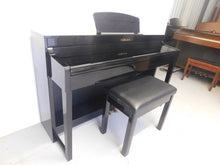 Load image into Gallery viewer, Yamaha Clavinova CLP-430PE in polished ebony glossy black + stool stock nr 22059
