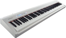 Load image into Gallery viewer, Roland FP30 88 Key Weighted Keys Portable white piano with stand and pedal stock # 23101