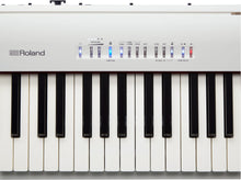 Load image into Gallery viewer, Roland FP30 88 Key Weighted Keys Portable white piano with stand and pedal stock # 23101