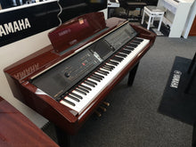 Load image into Gallery viewer, YAMAHA CLAVINOVA CVP-309PM DIGITAL PIANO + STOOL IN GLOSSY MAHOGANY stock 22111