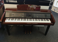 Load image into Gallery viewer, YAMAHA CLAVINOVA CVP-309PM DIGITAL PIANO + STOOL IN GLOSSY MAHOGANY stock 22111