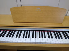 Load image into Gallery viewer, Yamaha Arius YDP-140c digital piano in light oak +matching stool stock nr 22042