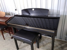 Load image into Gallery viewer, Yamaha Clavinova CVP-209 in Polished Ebony with matching stool. stock nr 22072