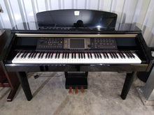 Load image into Gallery viewer, Yamaha Clavinova CVP-209 in Polished Ebony with matching stool. stock nr 22072