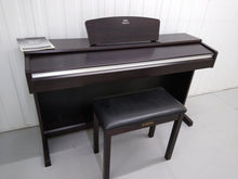 Load image into Gallery viewer, Yamaha Arius YDP-141 digital piano in rosewood, weighted keys, 3 pedals, 88 keys