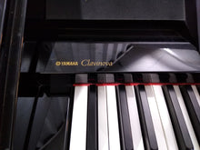 Load image into Gallery viewer, Yamaha Clavinova CVP-209 in Polished Ebony with matching stool. stock nr 22076