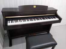 Load image into Gallery viewer, Yamaha Clavinova CLP-330 Digital Piano in rosewood with stool stock nr 22092
