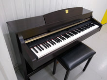 Load image into Gallery viewer, Yamaha Clavinova CLP-330 Digital Piano in rosewood with stool stock nr 22092