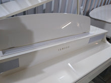 Load image into Gallery viewer, Yamaha Clavinova CLP-465GP in polished glossy white + stool. stock number 22080