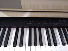 Load image into Gallery viewer, Yamaha Clavinova CLP-465GP in polished glossy white + stool. stock number 22080
