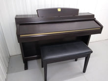 Load image into Gallery viewer, Yamaha Clavinova CLP-240 Digital Piano rosewood with double stool stock nr 22089