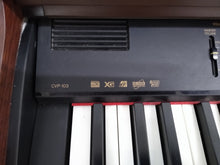 Load image into Gallery viewer, Yamaha Clavinova CVP-103 Digital Piano with stool in mahogany stock nr 22098