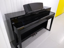 Load image into Gallery viewer, Yamaha Clavinova CLP-545PE in Polished Ebony glossy black. stock nr 22107