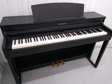 Load image into Gallery viewer, Yamaha Clavinova CLP-440 Digital Piano in satin black with matching stool stock no. 22106