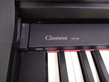 Load image into Gallery viewer, Yamaha Clavinova CLP-440 Digital Piano in satin black with matching stool stock no. 22106