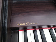 Load image into Gallery viewer, Yamaha Clavinova CVP-204 in Rosewood with matching stool. stock nr 22116