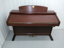 Load image into Gallery viewer, Yamaha Clavinova CVP-205 in mahogany with big speakers in base stock nr 22102