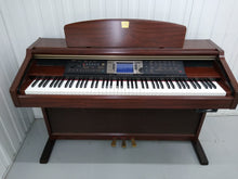 Load image into Gallery viewer, Yamaha Clavinova CVP-205 in mahogany with big speakers in base stock nr 22102