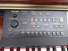 Load image into Gallery viewer, Yamaha Clavinova CVP-205 in mahogany with big speakers in base stock nr 22102