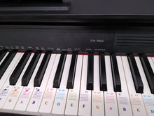Load image into Gallery viewer, Casio Privia PX-760 Slim Digital Piano in satin black stock number 22094