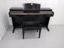 Load image into Gallery viewer, Yamaha Clavinova CLP-320PE Digital Piano in Glossy Black DELIVERY stock no 22118