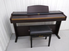 Load image into Gallery viewer, Roland HP101e Digital Piano with stool weighted keys 3 pedals, stock # 22127