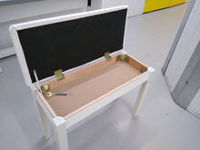 Load image into Gallery viewer, Roland F130R Digital Piano in white with matching colour stool stock # 22136