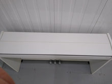 Load image into Gallery viewer, Roland F130R Digital Piano in white with matching colour stool stock # 22136