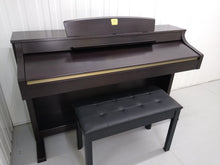 Load image into Gallery viewer, Yamaha Clavinova CLP-340 Digital Piano dark rosewood with stool stock # 22133