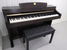 Load image into Gallery viewer, Yamaha Clavinova CLP-340 Digital Piano dark rosewood with stool stock # 22133